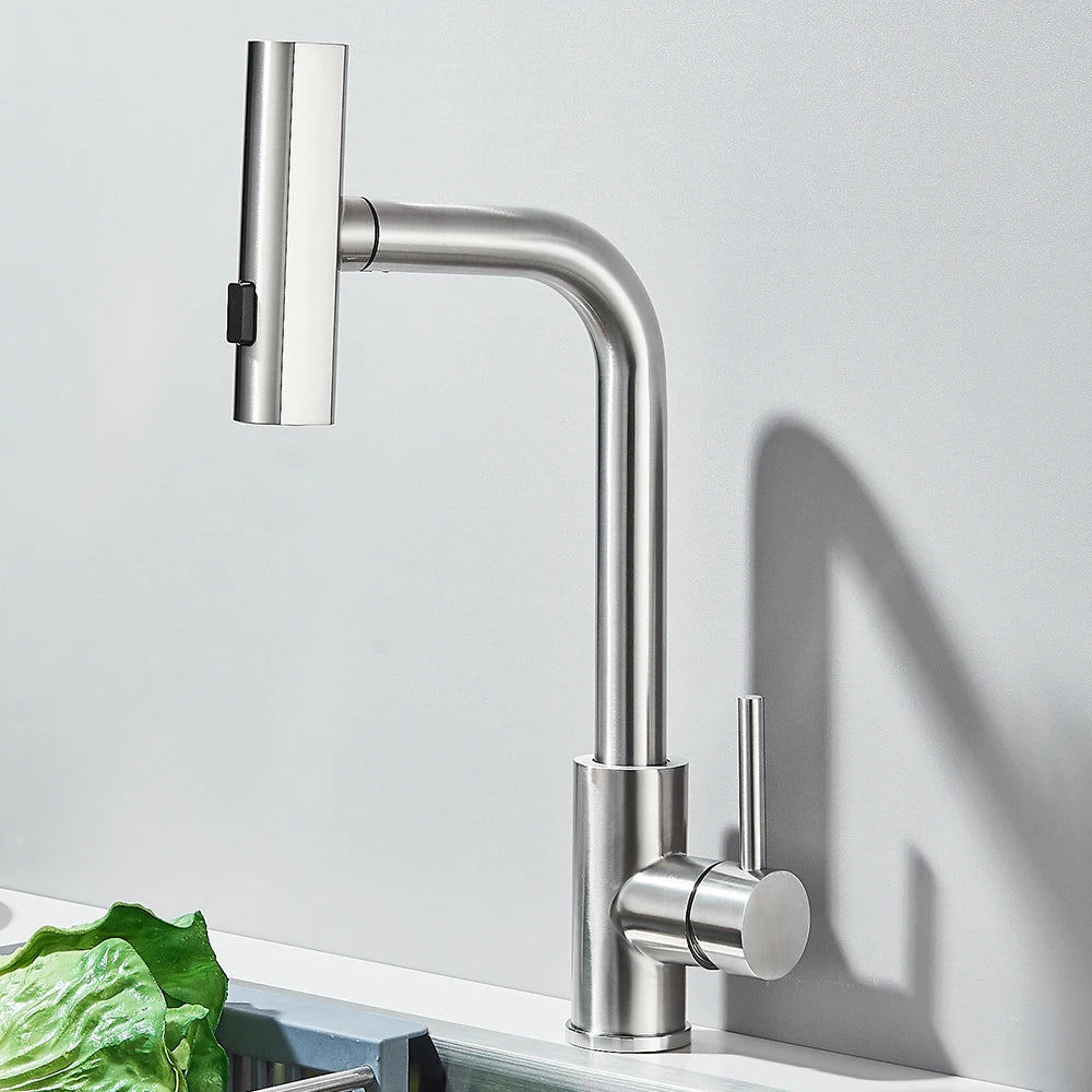 3-Way Sprayer Pull-Out Water Tap for Kitchen