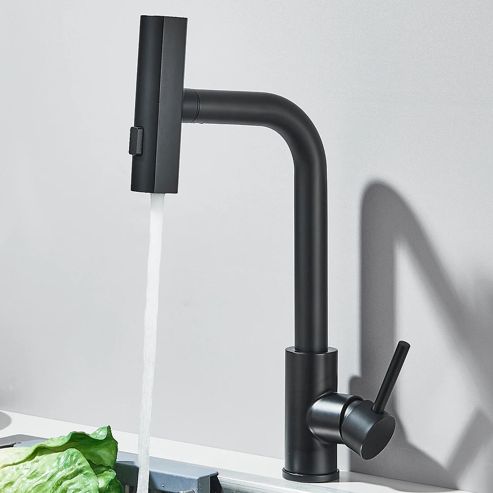 3-Way Sprayer Pull-Out Water Tap for Kitchen