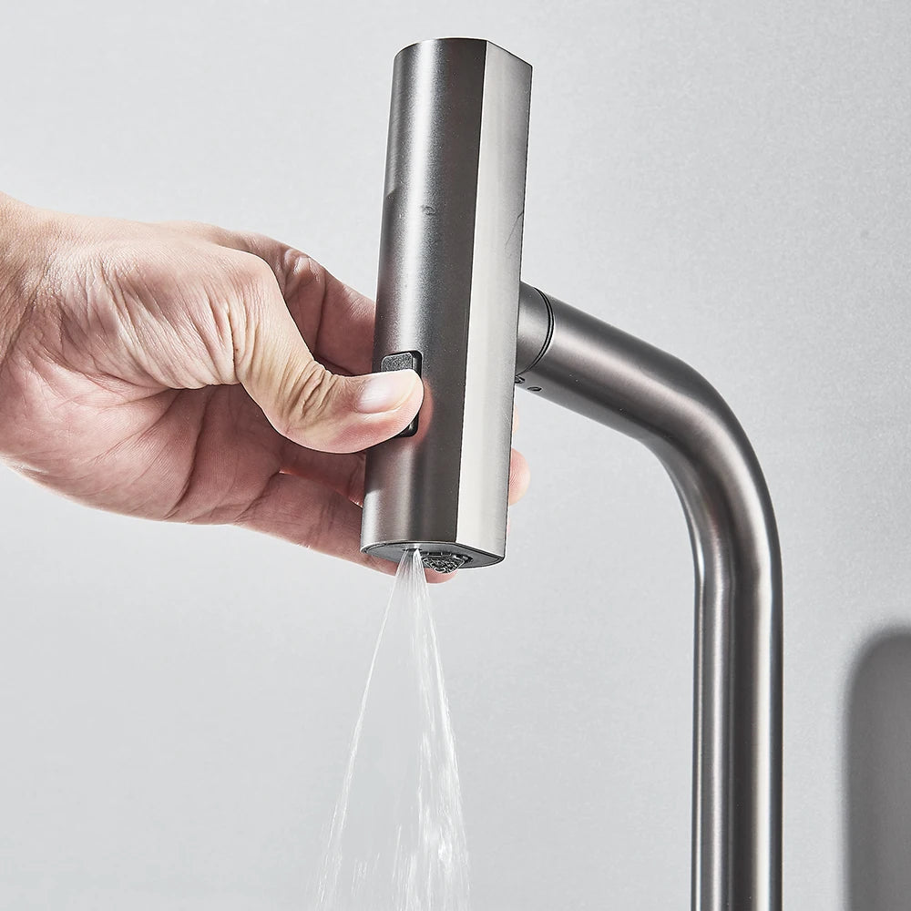 3-Way Sprayer Pull-Out Water Tap for Kitchen