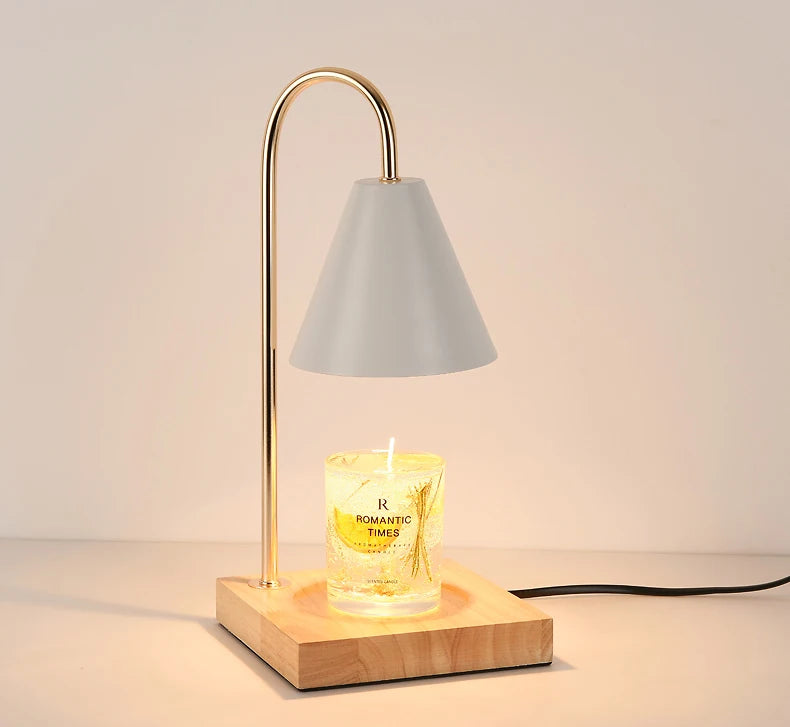 Aromatherapy Retro Candle Warmer Lamp with Timer